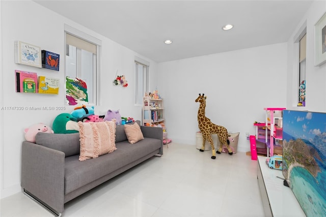 211 Water Way Unit 211, Miami Beach, FL 33141 - game room featuring recessed lighting