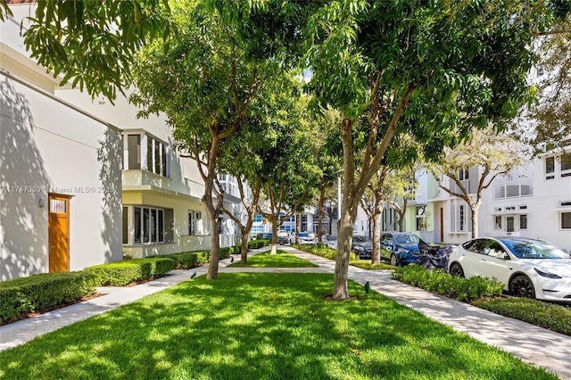 211 Water Way Unit 211, Miami Beach, FL 33141 - surrounding community with a yard and a residential view
