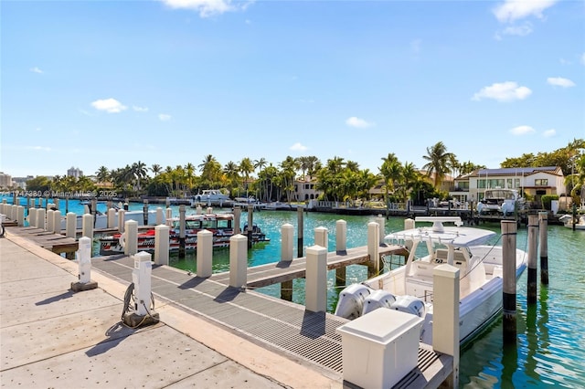 211 Water Way Unit 211, Miami Beach, FL 33141 - dock area with a water view
