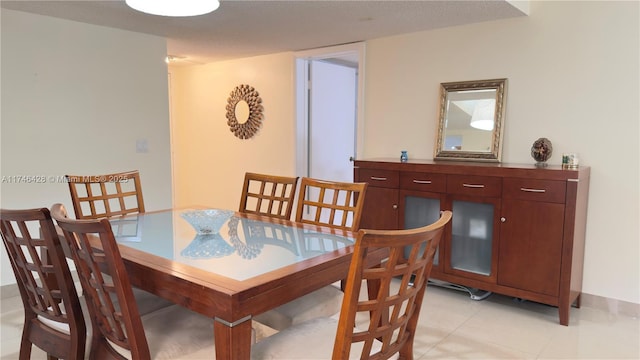 view of dining area