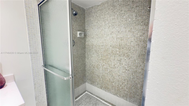 full bath with a stall shower