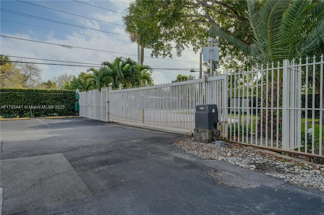 view of gate