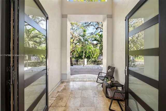 view of entryway