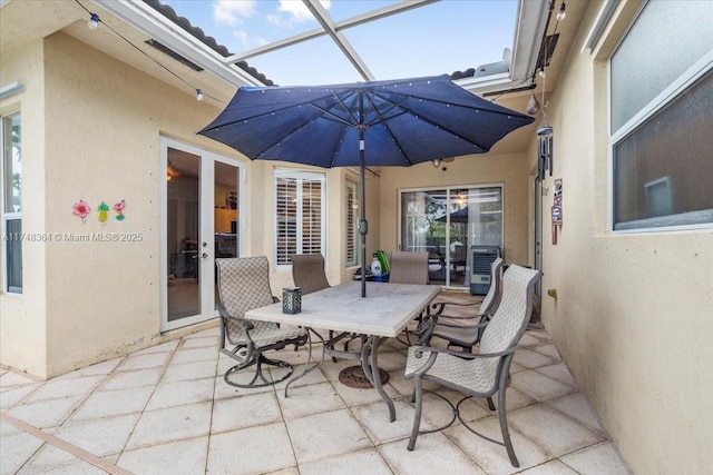 2813 Augusta Ln, Homestead, FL 33035 - view of patio / terrace featuring outdoor dining area