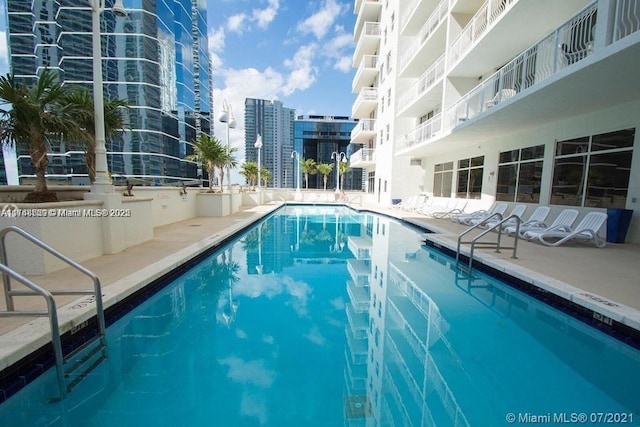 view of swimming pool