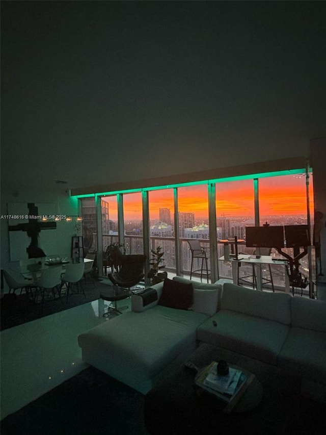 view of living room