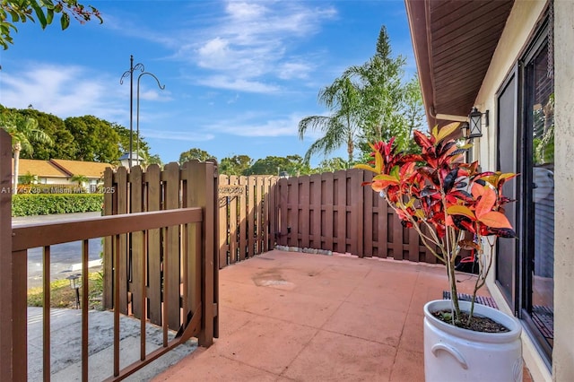 view of patio / terrace