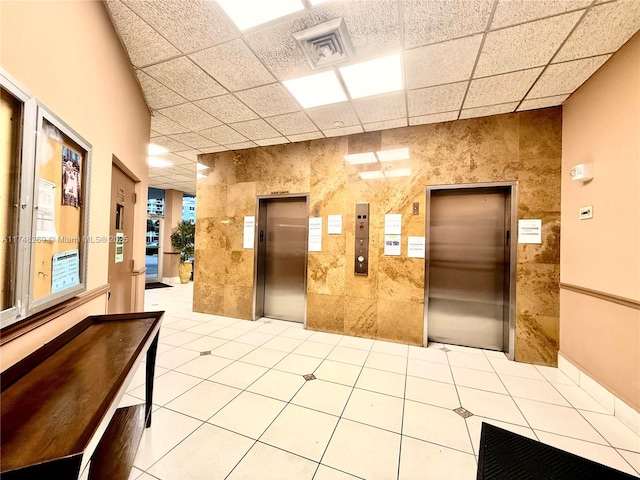 reception with visible vents