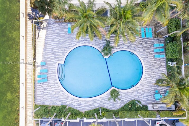 7501 E Treasure Dr Unit 4H, North Bay Village, FL 33141 - community pool with fence