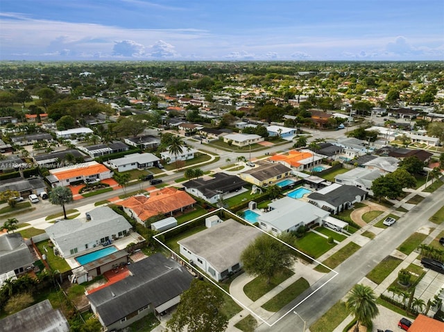 aerial view
