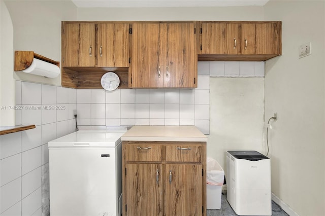 view of laundry room