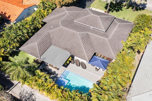 aerial view