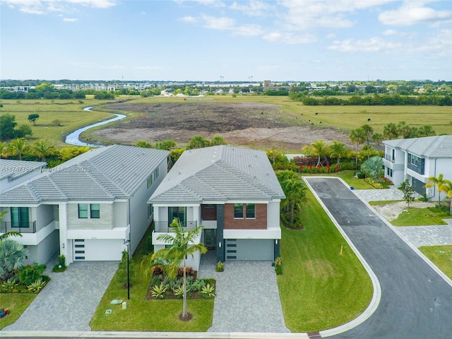 bird's eye view featuring a residential view