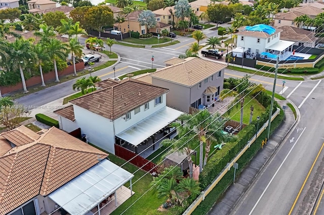 8851 SW 208th Ter, Cutler Bay, FL 33189 - bird's eye view with a residential view