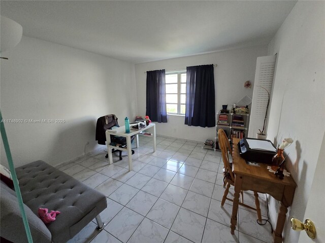 8485 SW 156th Pl Unit 106, Miami, FL 33193 - office with light marble finish flooring