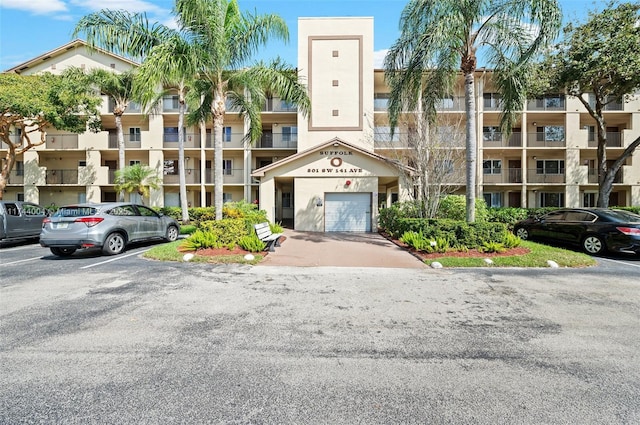 801 Sw 141 101O, Pembroke Pines, FL 33027 - view of property with a garage