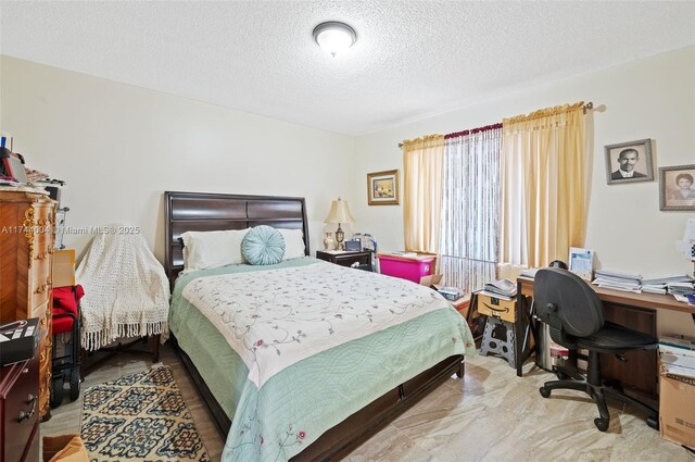 801 Sw 141 101O, Pembroke Pines, FL 33027 - bedroom with a textured ceiling