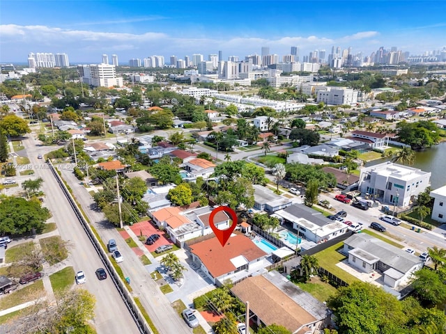 2510 NE 215th St, Miami, FL 33180 - drone / aerial view with a view of city