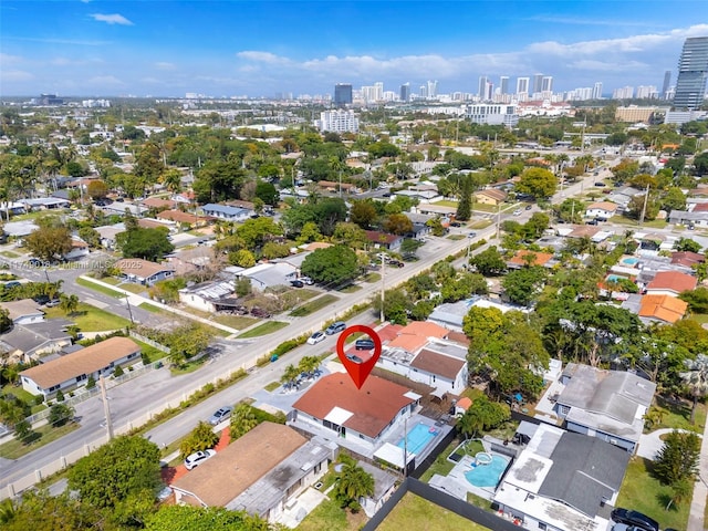 2510 NE 215th St, Miami, FL 33180 - bird's eye view with a city view