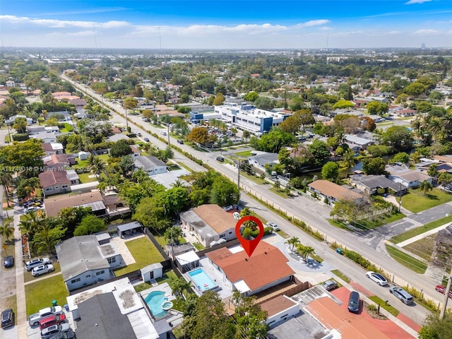 2510 NE 215th St, Miami, FL 33180 - bird's eye view with a residential view