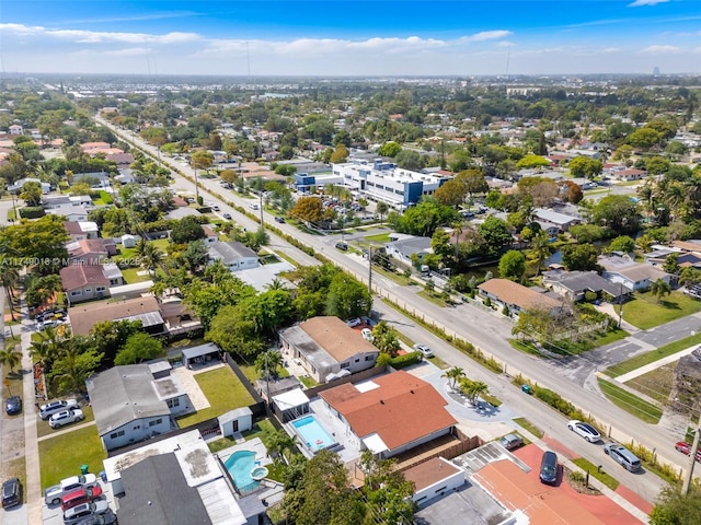 2510 NE 215th St, Miami, FL 33180 - birds eye view of property featuring a residential view
