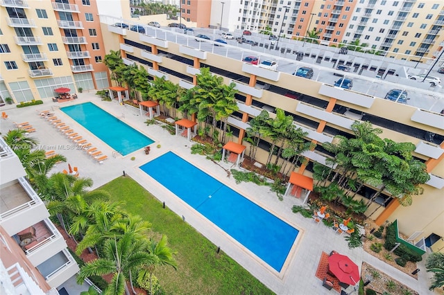 pool featuring a patio