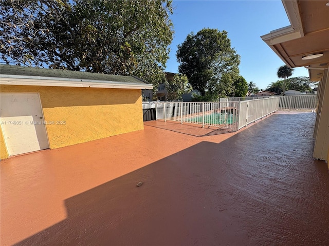 11715 SW 183rd St, Miami, FL 33177 - view of patio / terrace featuring fence
