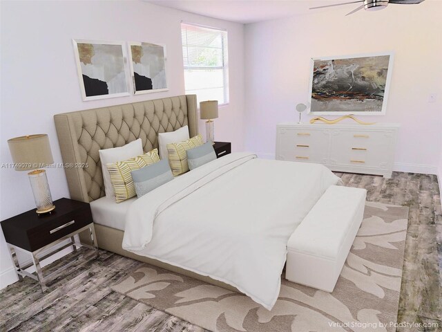 3883 Chickasha Rd, Lake Worth, FL 33462 - bedroom with wood finished floors