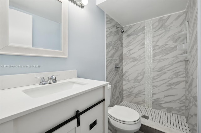 3883 Chickasha Rd, Lake Worth, FL 33462 - full bathroom with vanity and a tile shower