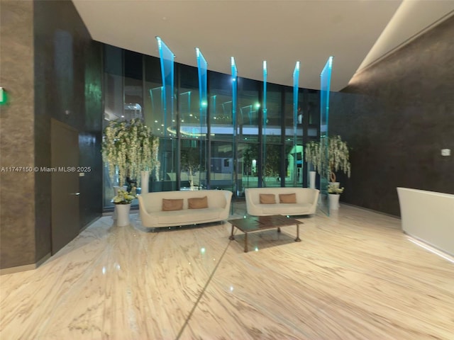 1000 Brickell Plz Unit 4314, Miami, FL 33131 - lobby featuring a towering ceiling