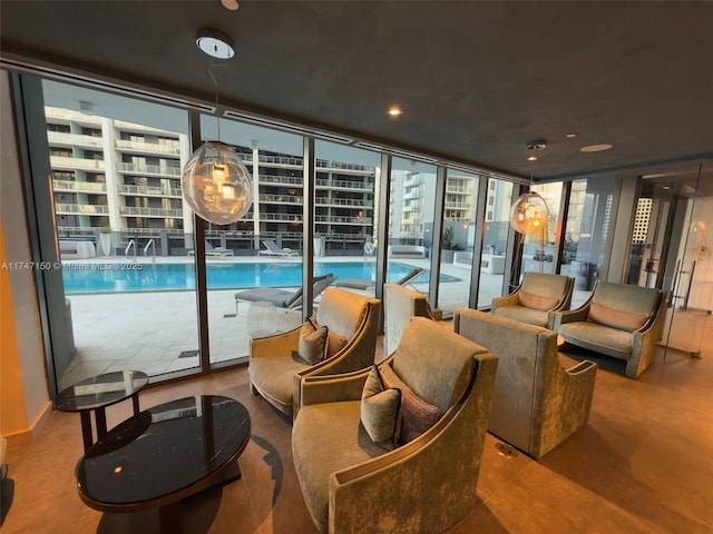1000 Brickell Plz Unit 4314, Miami, FL 33131 - common area featuring a city view