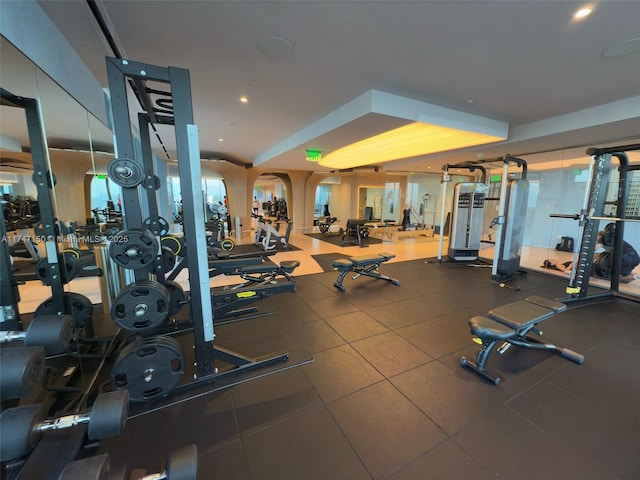 1000 Brickell Plz Unit 4314, Miami, FL 33131 - view of workout area