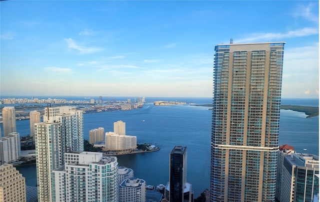 1000 Brickell Plz Unit 4314, Miami, FL 33131 - water view featuring nearby urban area