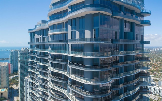 1000 Brickell Plz Unit 4314, Miami, FL 33131 - view of building exterior with a view of city and a water view