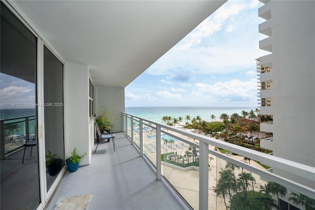 2030 S Ocean Dr Unit 618, Hallandale Beach, FL 33009 - balcony with a water view