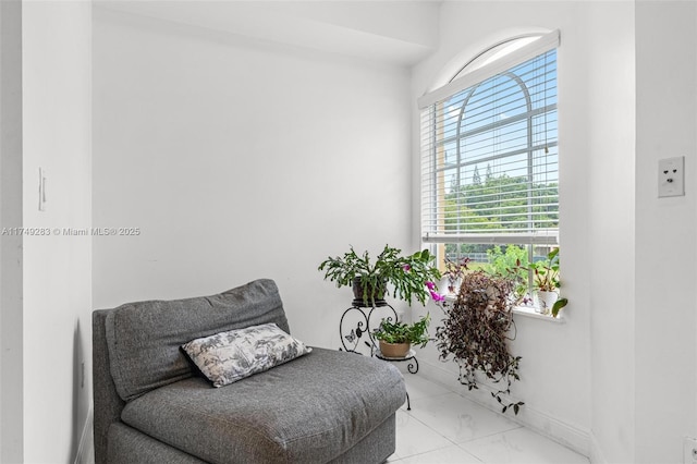 18408 NE 27th Ct Unit 18408, Aventura, FL 33160 - sitting room with marble look tile flooring