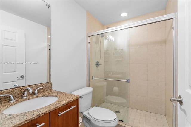 18408 NE 27th Ct Unit 18408, Aventura, FL 33160 - full bathroom with vanity and a stall shower