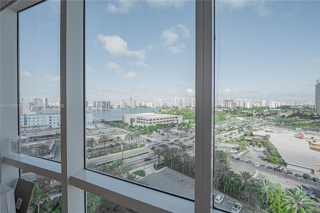 18201 Collins Ave Unit 1201, Sunny Isles Beach, FL 33160 - water view featuring skyline