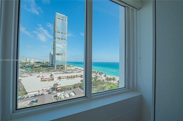 18201 Collins Ave Unit 1201, Sunny Isles Beach, FL 33160 - water view featuring nearby urban area