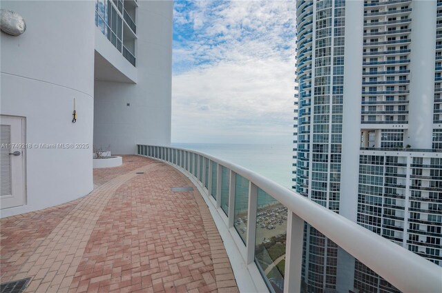18201 Collins Ave Unit 1201, Sunny Isles Beach, FL 33160 - balcony with a water view