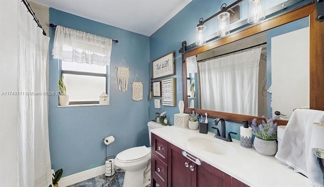 10927 NW 29th Ct, Sunrise, FL 33322 - full bathroom featuring vanity, toilet, and baseboards