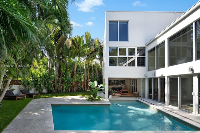 144 N Prospect Dr, Coral Gables, FL 33133 - view of pool featuring a patio