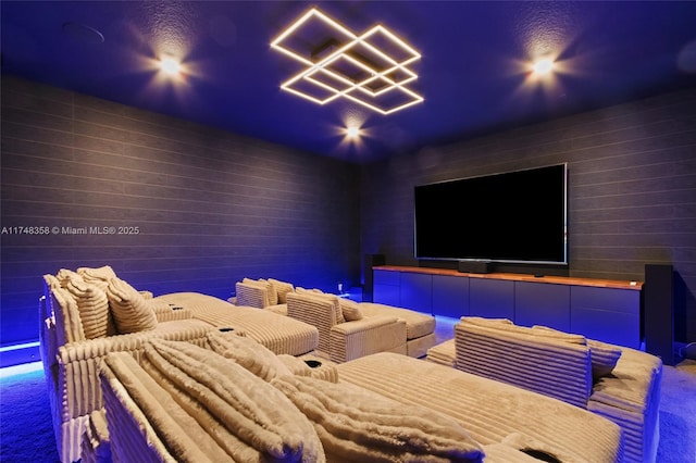 view of home theater