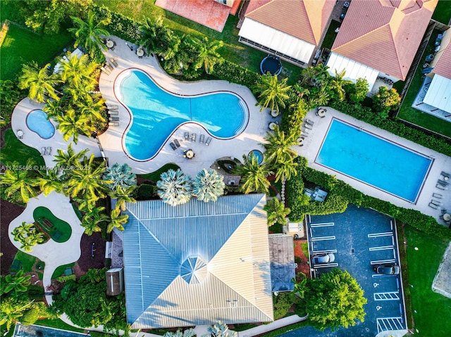 bird's eye view