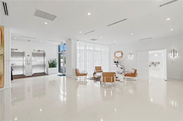 common area with visible vents