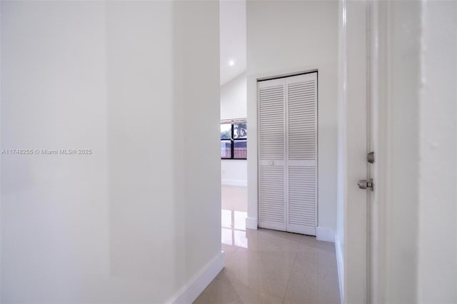 28451 SW 164th Ave, Homestead, FL 33033 - hall featuring baseboards and tile patterned floors