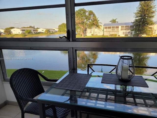 67 Berkshire Unit 67-C, West Palm Beach, FL 33417 - balcony featuring a water view