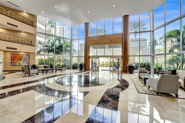 view of building lobby