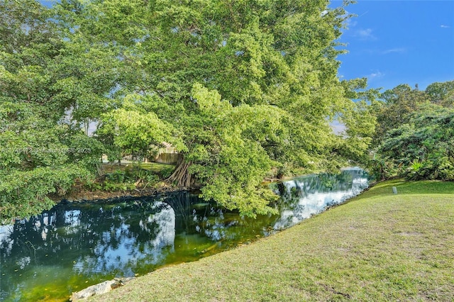 property view of water