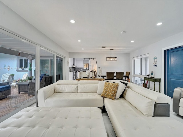 3204 Robbins Rd, Pompano Beach, FL 33062 - living area featuring recessed lighting